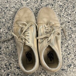 Vans Men's Cream Sneakers